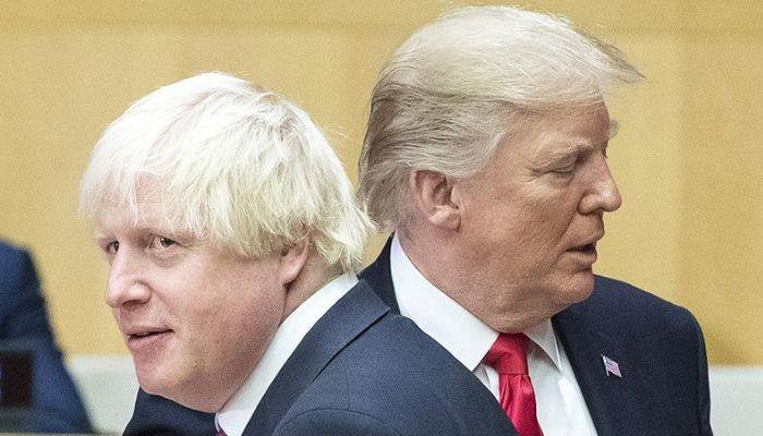 Johnson, Trump discuss trade, Brexit and Iran