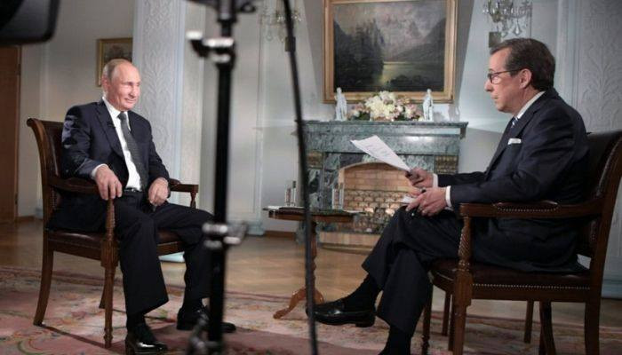 Putin's interview nominated for Emmy