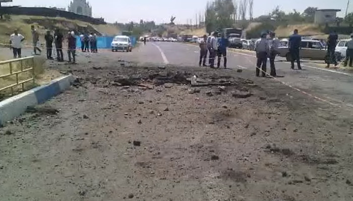 Взрыв на автотрассе Ереван-Севан: Повреждена машина бизнесмена «Шши Мело»