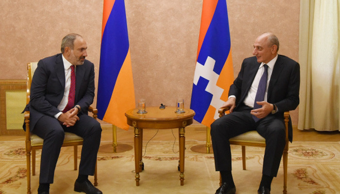 Состоялась встреча Президента Республики Арцах и Премьер-министра Республики Армения