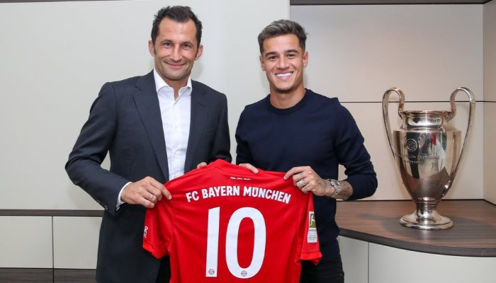 Philippe Coutinho seals season-long loan transfer to Bayern Munich