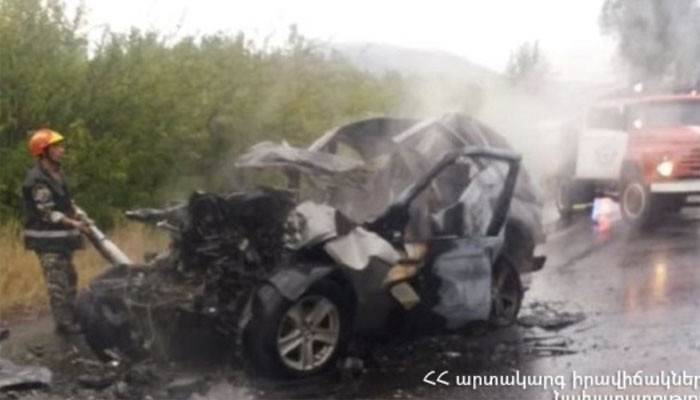 Ավտովթար Երևան-Սևան ավտոճանապարհի. վարորդը տեղում մահացել է