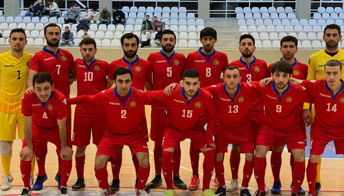 Հայտնի է ֆուտզալի Հայաստանի հավաքականի կազմը