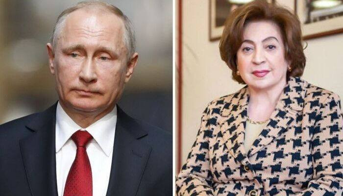 Кремль подтвердил встречу Путина с женой экс-президента Армении Кочаряна
