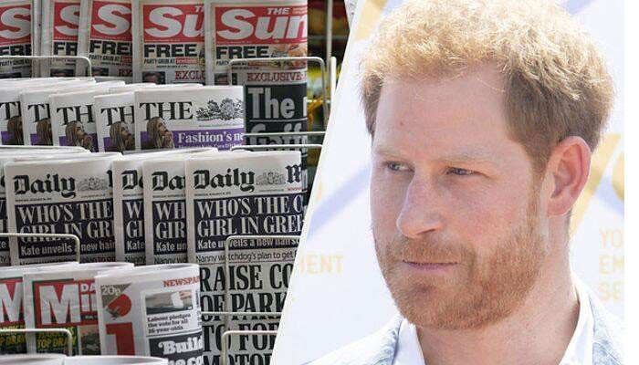 Принц Гарри подал в суд на газеты The Sun и Daily Mirror