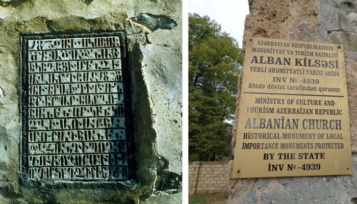 Ադրբեջանցիները հայերի կառուցած եկեղեցին հայտարարել են ալբանական