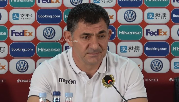 Главный тренер сборной Армении Армен Гюльбудагянц подал в отставку
