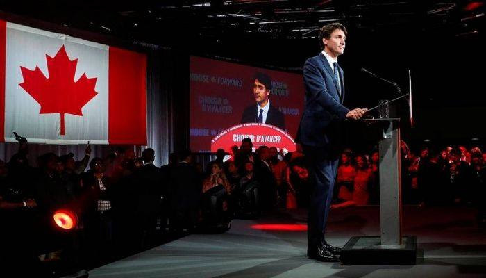 На выборах в Канаде победила партия Трюдо