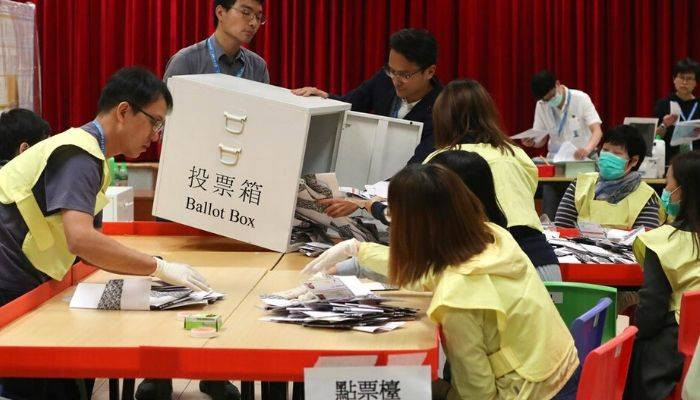 В Китае отреагировали на результаты выборов в Гонконге