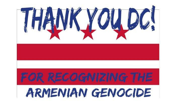 Washington DC has adopted a resolution that recognizes Armenian Genocide
