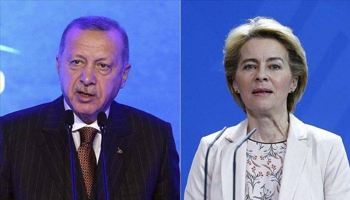 Erdoğan, new EU Commission head discuss Syrian refugees in phone call