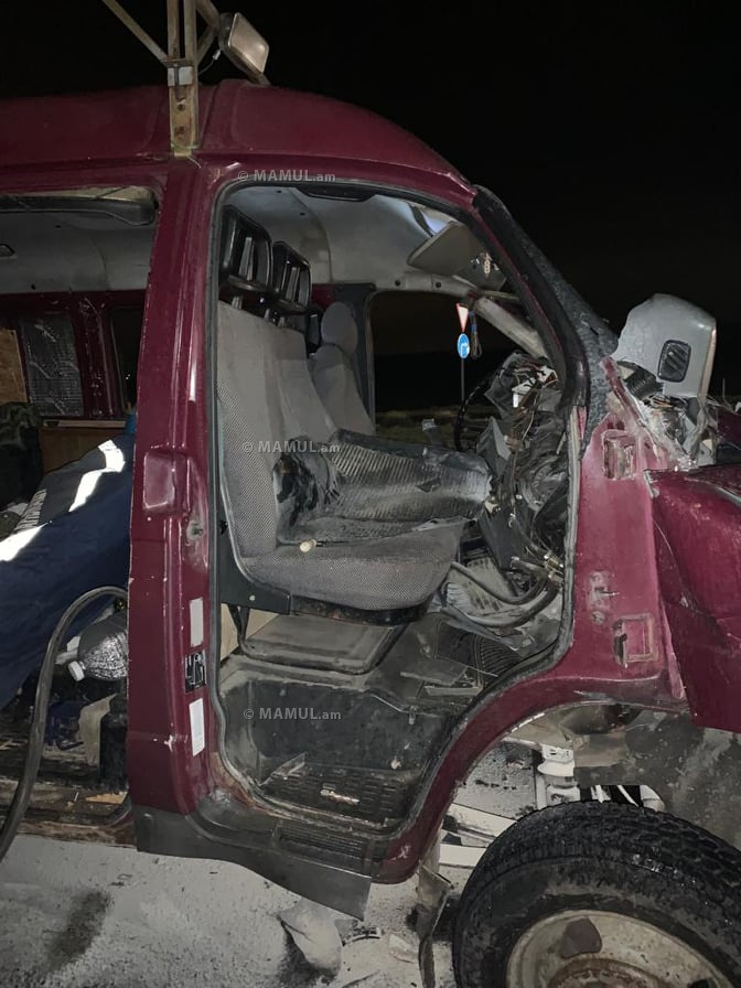 ՌԴ-ում հարբած վարորդը «Գազել»-ով մխրճվել է Հայաստանից մեկնած բեռնատարի մեջ
