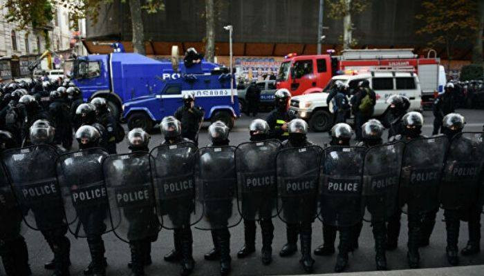 В Грузии на акции протеста задержаны 12 человек