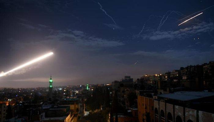 Сирийские военные заявили о перехвате израильских ракет возле Дамаска