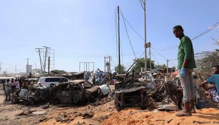 В Сомали взорвали автомобиль. Жертвами теракта стали более 90 человек