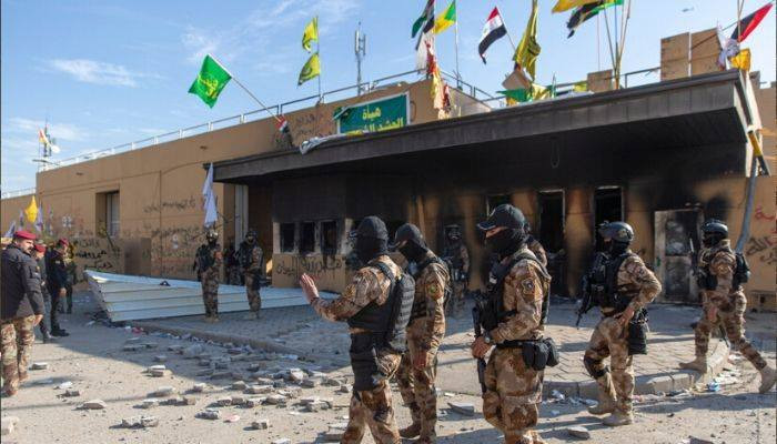 Арабские телеканалы узнали о падении ракет в «зеленой зоне» Багдада