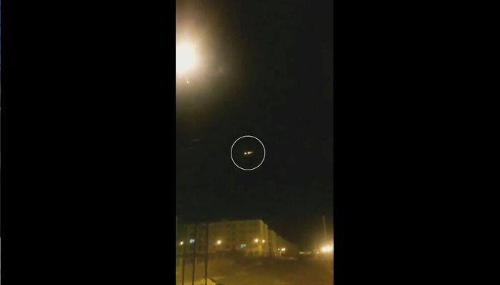 Video Shows Ukrainian Plane Being Hit Over Iran