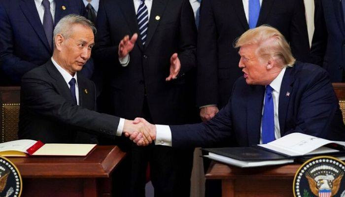 США подписали первую часть торговой сделки с Китаем․ #Regnum