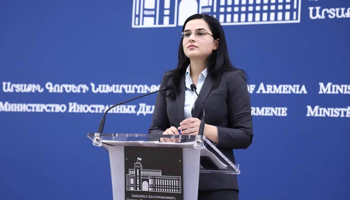 Comment by the Spokesperson of the Foreign Ministry of Armenia on the speech of the President of Azerbaijan, delivered in parliament
