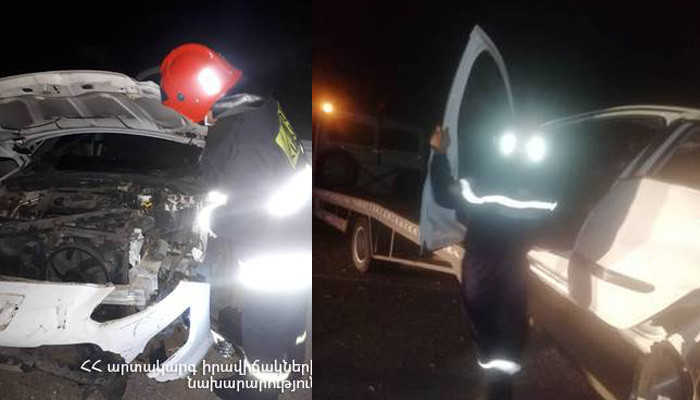 Смертельное ДТП на автодороге Гетап-Мартуни: 20-летний пассажир скончался на месте