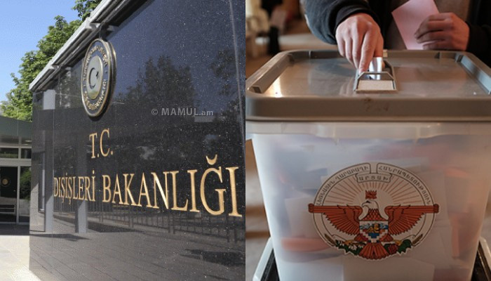 Թուրքիան հայտարարել է, որ չի ճանաչում Արցախի նախագահական ընտրությունները