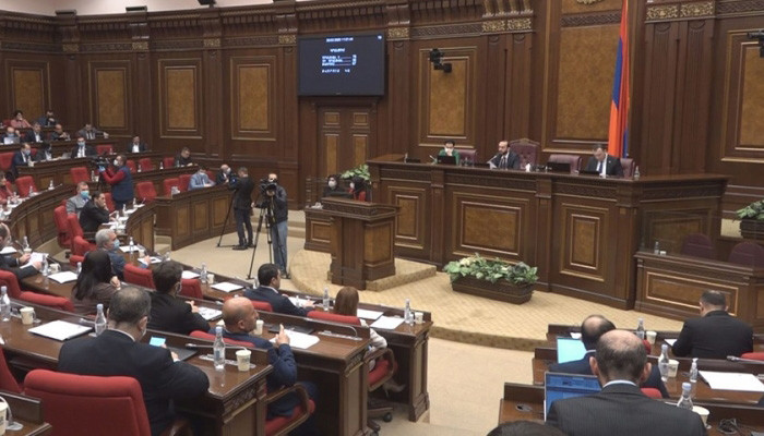 Парламент Армении не принял поправки в закон «О правовом режиме чрезвычайного положения»