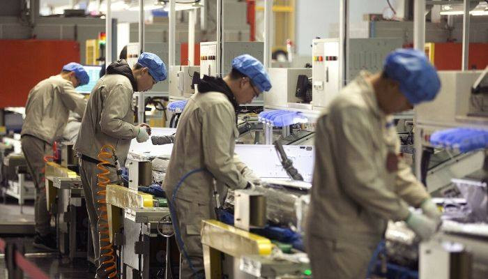 Крупные промышленные предприятия Китая возобновили производство на 99,1%