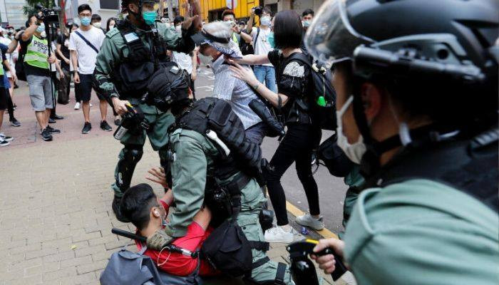 В Гонконге вспыхнули антикитайские протесты