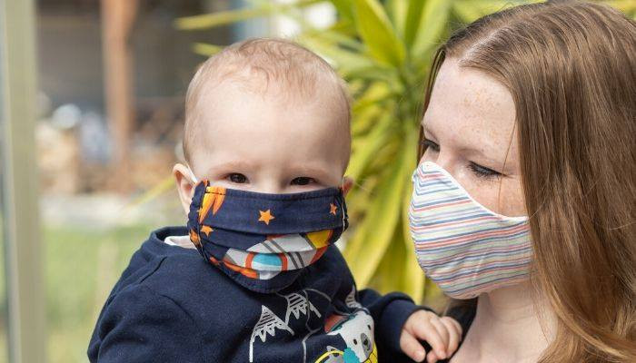 Детям до 2 лет носить защитные маски опасно