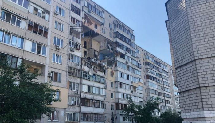 Взрыв прогремел в жилом доме в Киеве