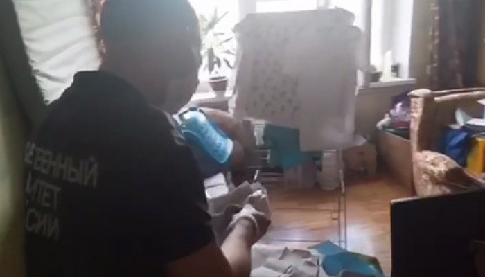 Появилось видео из московской квартиры с найденными младенцами