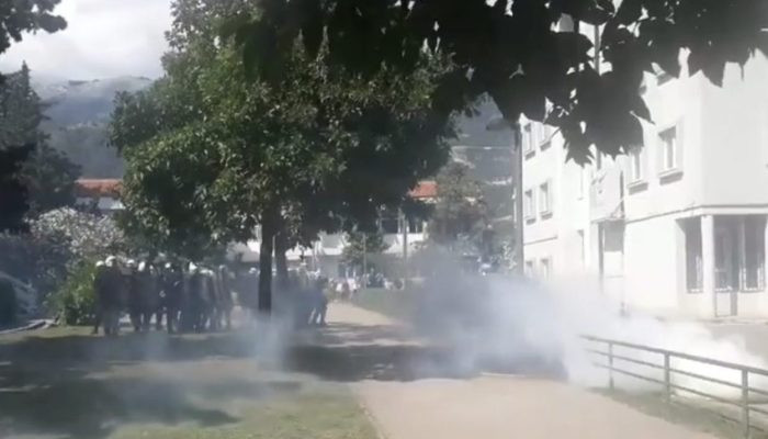 Montenegro Police Arrest Budva Mayor, Disperse Protesters
