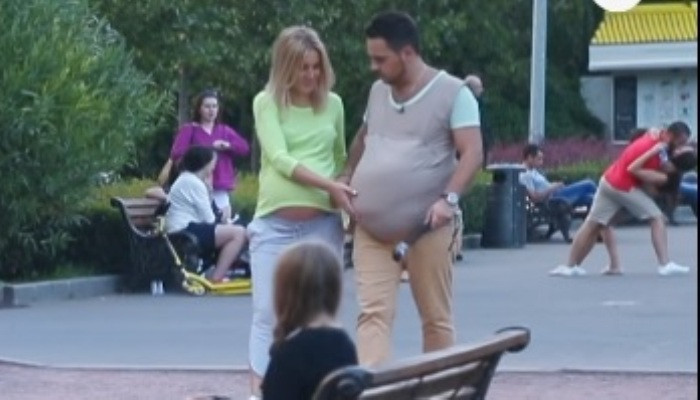 Журналист Мигель Сантьяго на две недели стал "беременным" мужчиной