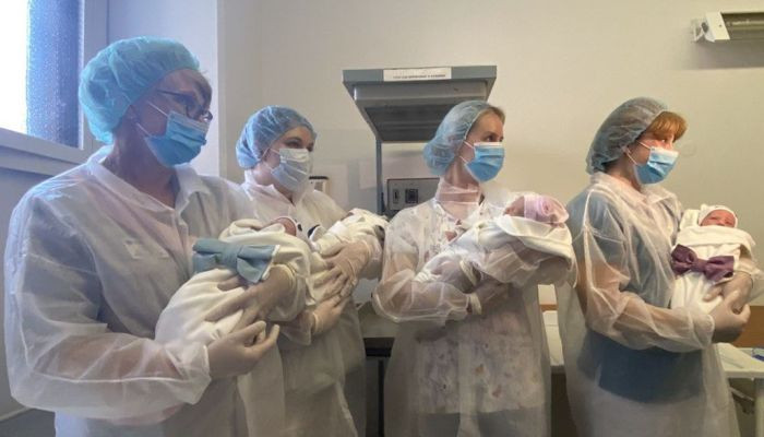В московском Центре планирования семьи и репродукции родились четверняшки