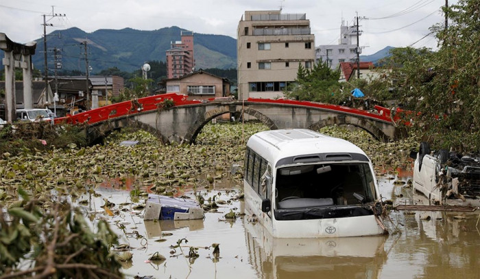 Ճապոնիայում ջրհեղեղի և սողանքների հետևանքով զոհերի թիվը հասել է 70-ի