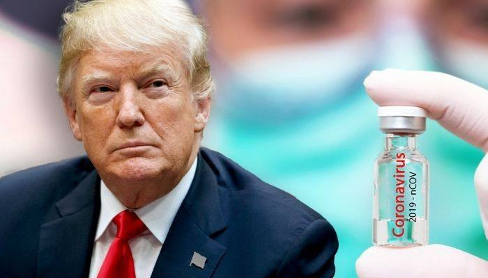 Trump says 2 #COVID_19 vaccines in US are on final clinical trials