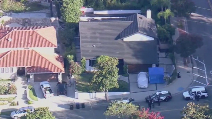 Triple shooting at Burbank home leaves 2 men dead, woman in critical condition