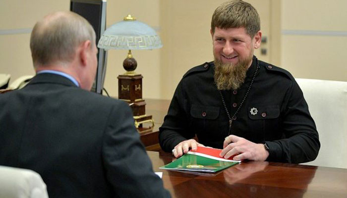 Путин присвоил Кадырову звание генерал-майора Росгвардии