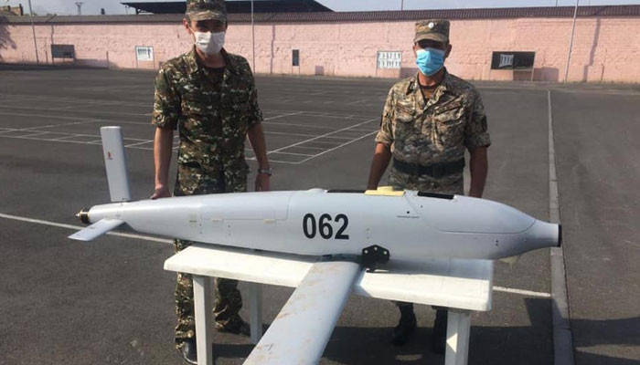 «Чтобы не совмневались»: Арцрун Ованнисян выложил фото ударного беспилотника «SkyStriker» азербайджанских ВС