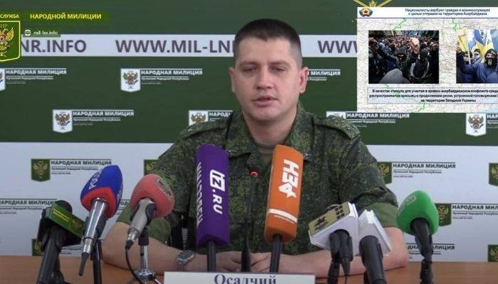 В ЛНР сообщили об отправке украинцев в Азербайджан на борьбу против Армении