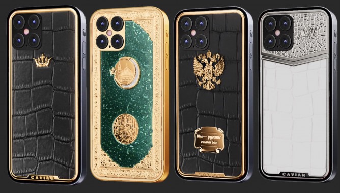 #Caviar представила #iPhone12Pro из золота