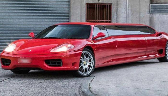 Старый лимузин #Ferrari 360 Modena выставлен на продажу