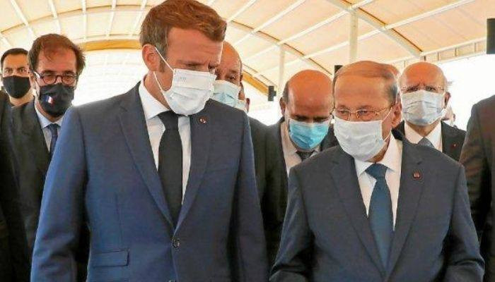 Macron arrives in Lebanon as nations send aid