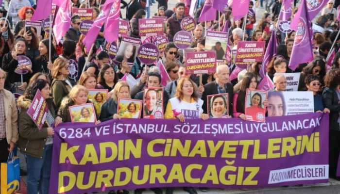 Թուրքիայում ձերբակալել են կանանց նկատմամբ բռնությունների դեմ բողոքողներին