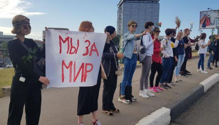 В Минске протестующие вновь выходят на улицы