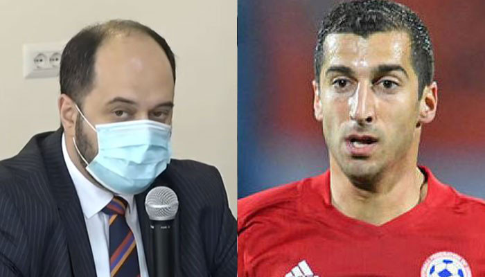 Араик Арутюнян прокомментировал неучастие Мхитаряна в последних играх сборной Армении по футболу