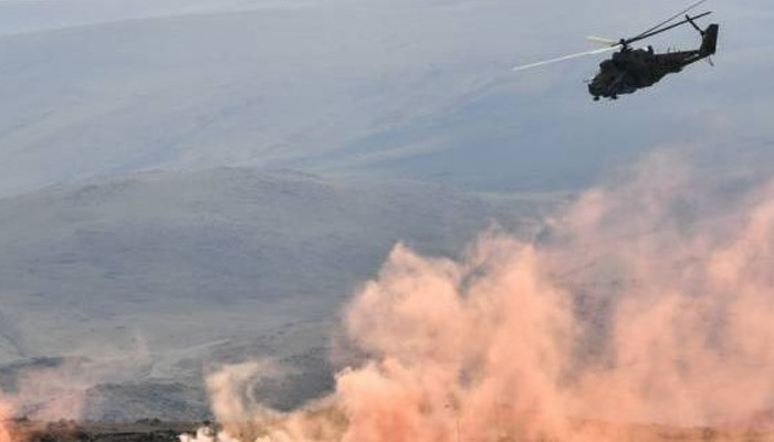 Арцрун Ованнисян: Только что наши сбили вертолет