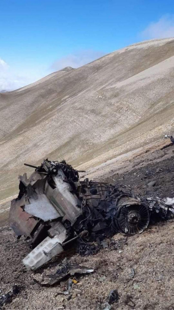 Обнародовано имя погибшего пилота Су-25 ВВС Армении, сбитого турецким F-16