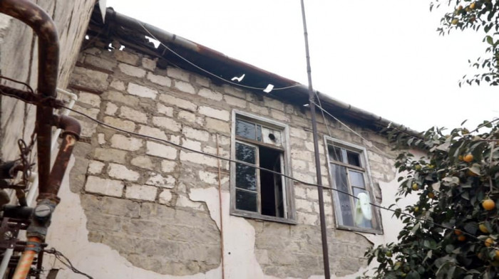 Photos from Martakert, which suffered from the shelling