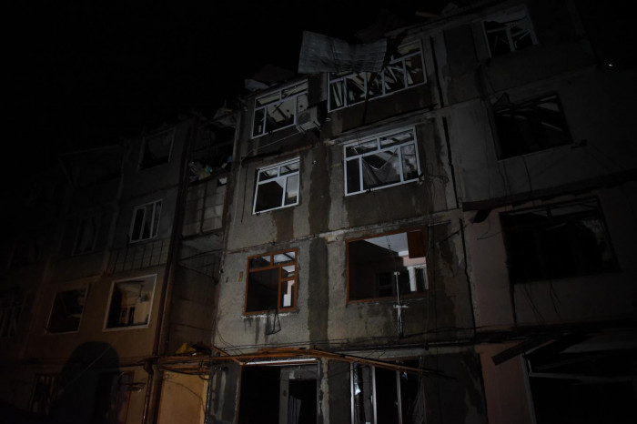 The first images from Stepanakert after the adversary's most recent missile attacks
